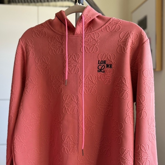 NWT Beautiful Women's Peach Hoodie Sweatshirt Size Medium - Picture 5 of 7